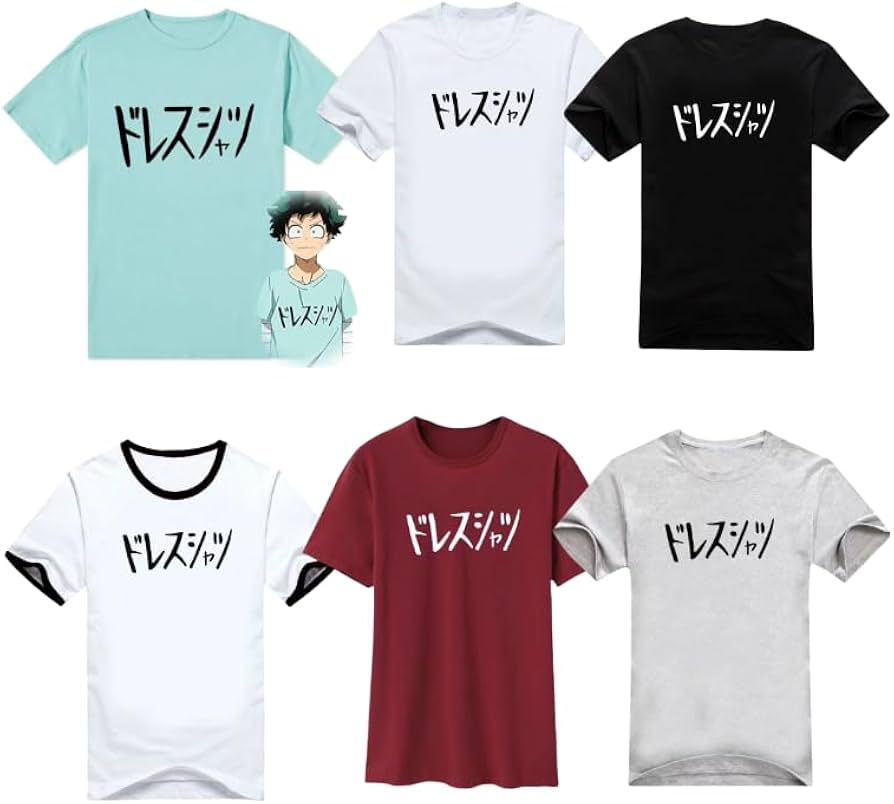 Amazon.co.jp: 僕のヒーローアカデミア 緑谷出久 tシャツ メンズ